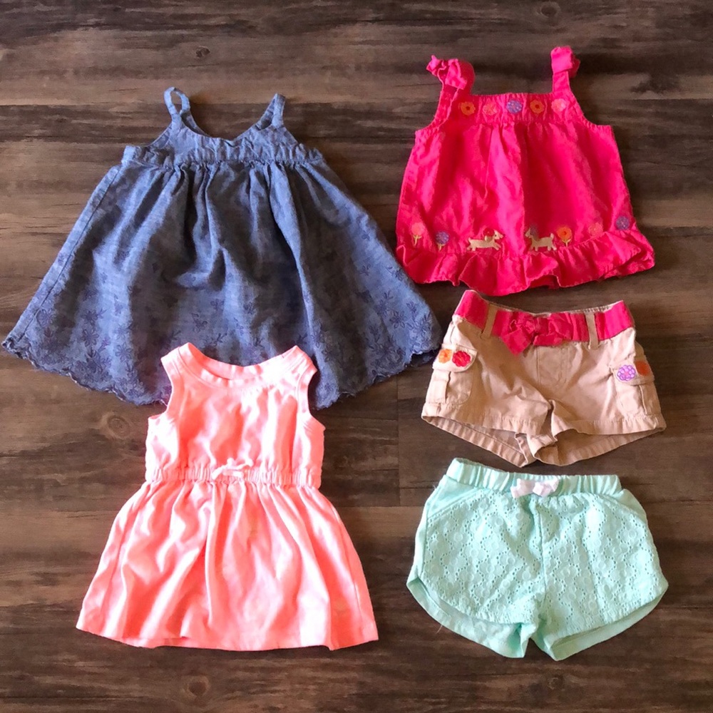 Baby Girl Summer Bundle Infant 3-6 Months